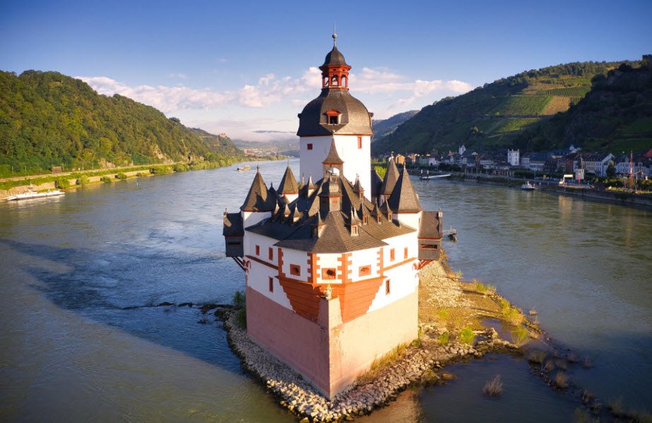 Pfalzgrafenstein Castle, Kaub, Germany, Germany
